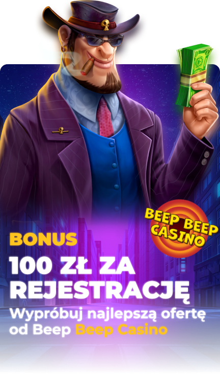oferta bonusowa od beep beep casino - 20 euro